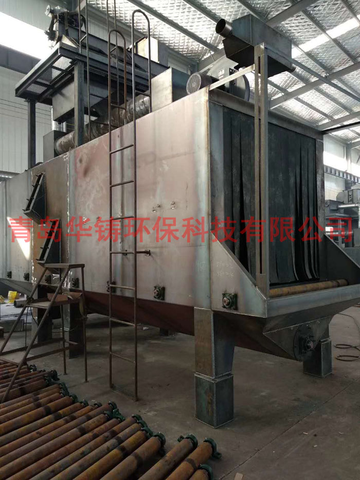 H型鋼拋丸機發(fā)貨前調試機 H型鋼拋丸機發(fā)貨前調試機