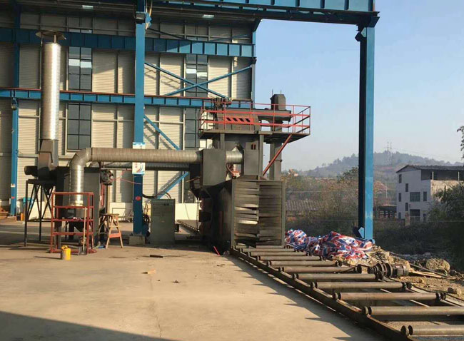 H型鋼拋丸設備 H型鋼拋丸設備