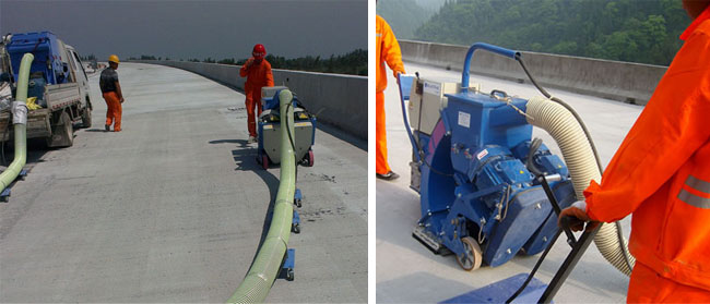 自走式混凝土拋丸機 自走式混凝土拋丸機