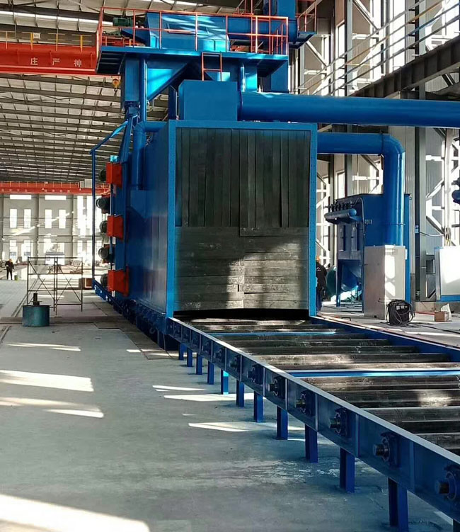 軌道式拋丸機 軌道式拋丸機