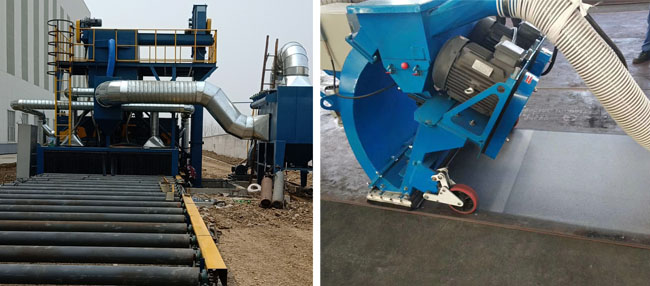 大型鋼板拋丸機(jī) 大型鋼板拋丸機(jī)