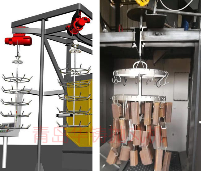 吊鉤式拋丸機(jī)掛具設(shè)計(jì)圖 吊鉤式拋丸機(jī)掛具設(shè)計(jì)圖