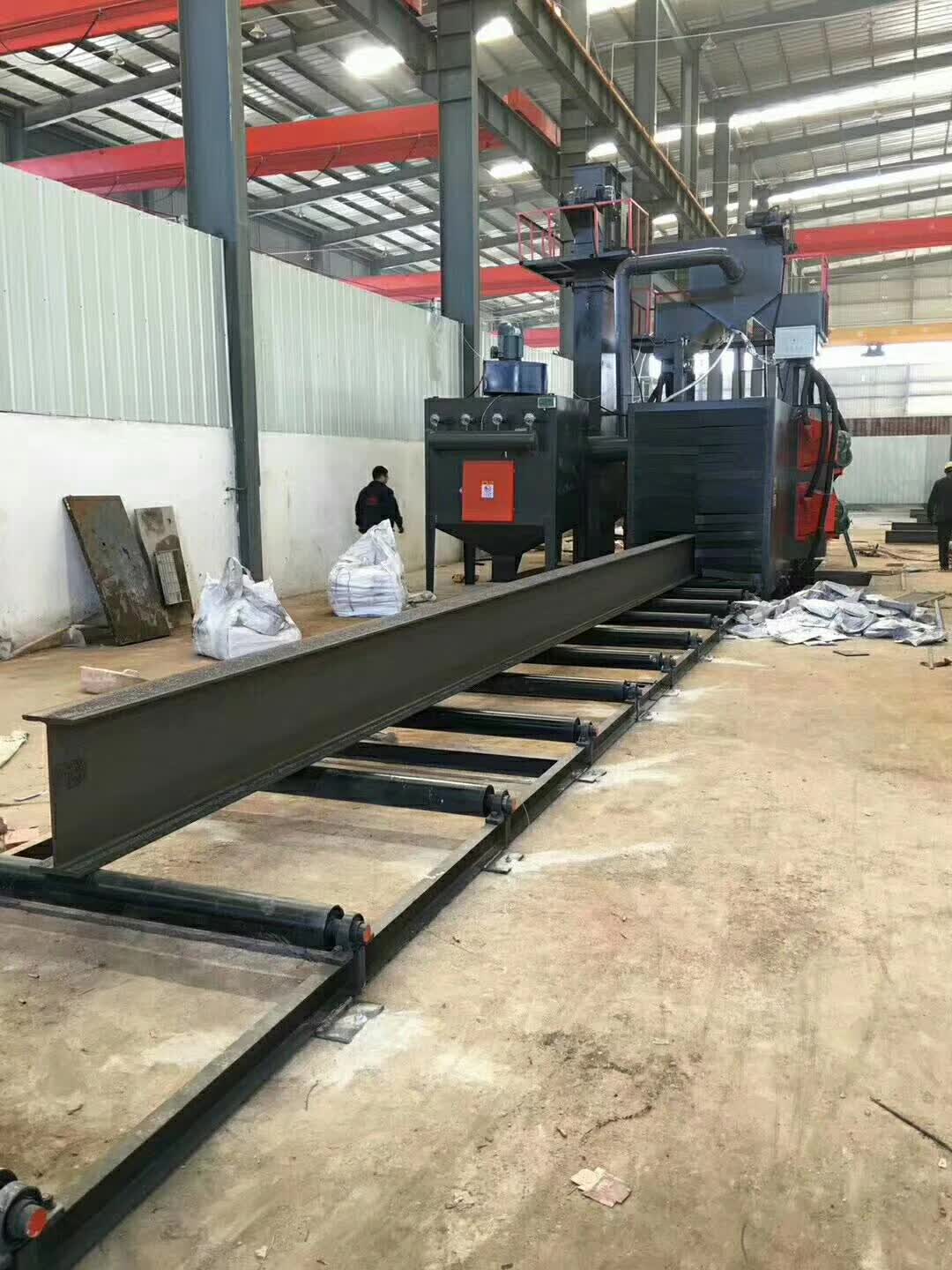 鋼結(jié)構(gòu)拋丸機(jī)圖七 鋼結(jié)構(gòu)拋丸機(jī)圖七